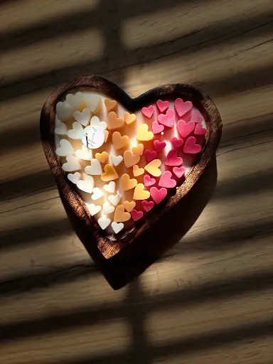 Heart with hearts